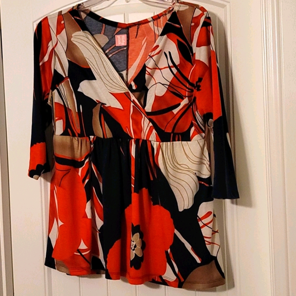 3/4 sleeve blouse